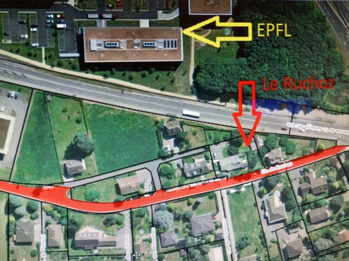 Le Ruchoz Apartman Lausanne Kültér fotó
